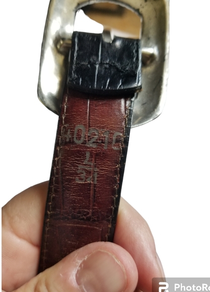 Brighton leather belt, Set of 2 belts- one genuine Brighton, one Brighton style. - Picture 13 of 14